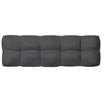 VIDAXL Gartensofa-Kissen 120x40x12cm Stoff Anthrazit