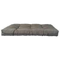 VIDAXL Palettenkissen 2-tlg. Grau Polyester