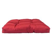 VIDAXL Palettenkissen Rot 58 x 58 x 10 cm Polyester