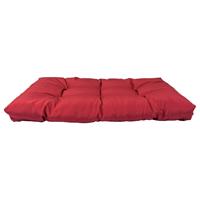 VIDAXL Palettenkissen 2-tlg. Rot Polyester