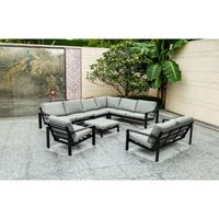 Home Deluxe Outdoor Sitzgruppe Rio I Gartenmöbel, Lounge I XXL