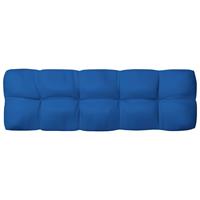 VIDAXL Gartensofa-Kissen 120x40x12cm Stoff Königsblau