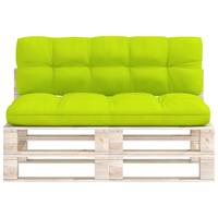 VIDAXL Palettensofa-Auflagen 2 Stk. Hellgrün