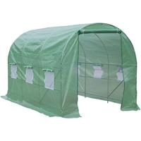 Sunny Folie Tuinkas groen voor tomaten 3,5 x 2 x 2m