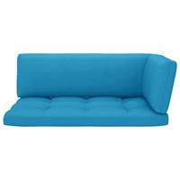 VIDAXL Palettensofa-Auflagen 3 Stk. Blau
