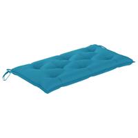 VIDAXL Gartenbank-Auflage Hellblau 100x50x7 cm Stoff