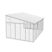 Praxis SanRemo veranda polycarbonaat wit 435x385x310cm