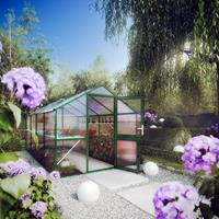 KGT Gewächshaus 'Rose IV' 10 m² moosgrün