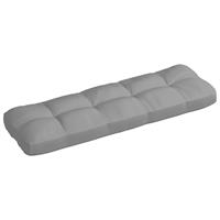 VIDAXL Palettensofa-Kissen Grau 120x40x12 cm