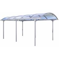 KGT Carport 'Elbe' silber 5,31 x 3,12 x 2,55 m (Lx B x H) - 