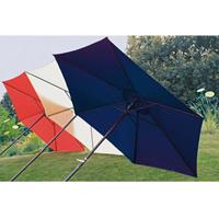 HARMS Sonnenschirm BLAU Ø 300cm 6 Streben Stahl/Polyester 180 gr. wasserabweisend 504355