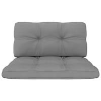 VIDAXL Palettensofa-kissen 2 Stk. Grau