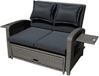 Garden Pleasure Loungesofa »NIZZA«, mit Liegefunktion