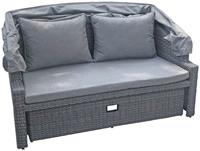 Garden Pleasure Loungesofa »MONTE CARLO«, mit ausklappbarem Sonnendach