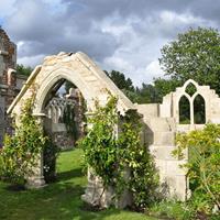 Deko Garten Steinruine - Chamrose Church