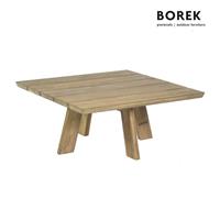 Gartentraum.de Massvier Teakholz-Loungetisch 80x80cm - eckig - Loungetisch Tarifa