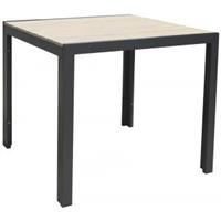 SenS-Line Jersey tuintafel zand vierkant 90 cm