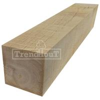 TrendHout Paal eiken 15 x 15 (4,00 meter) fijnbezaagd