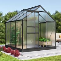 Vitavia Serre Comet 3800 Kit Zwart Aluminium Hkp 4mm
