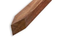 Holzpfosten Hartholz 6x6x150cm - Intergard