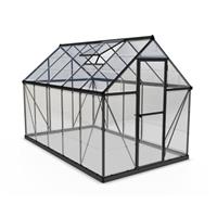 Canopia Palram serre Harmony polycarbonaat/aluminium grijs 5,7mÂ² 185x305x208cm