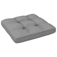 VIDAXL Palettensofa-Kissen Grau 58x58x10 cm