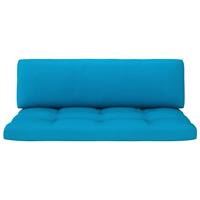 VIDAXL Palettensofa-Auflagen 2 Stk. Blau