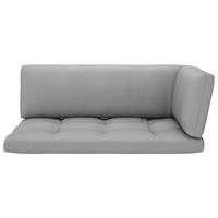 VIDAXL Palettensofa-Auflagen 3 Stk. Grau