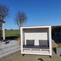 Trendyard Houten Overdekte Tuinbank Siesta