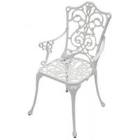 Sessel Jugendstil, Aluguss