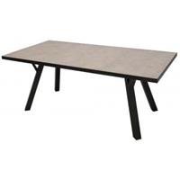 Express Aluminium tuintafel met keramisch tafelblad 180 x 90 x 72 cm