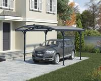 Palram - Canopia | Atlas 495x287 Cm Carport Enkel Donkergrijs Zonnegrijs