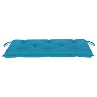 VIDAXL Gartenbank-Auflage Hellblau 110x50x7 cm Stoff