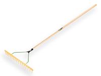 Plusjop Hooihark  JOST,  kunststof,  16 tanden,  recht, steel 160 x 2,8 cm.