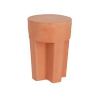 Kave Home Vilena bijzettafel terracotta Ã 33 cm