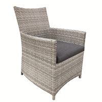 Plusjop Wicker stoel Georgetown grijs 