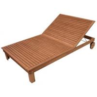 Express Eucalyptushout 2-persoons ligbed 200 x 120 cm