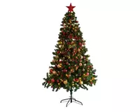 Everlands Kunstkerstboom 150cm L170 LED inclusief versiering