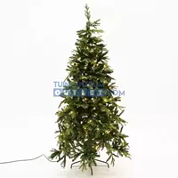 Edelman Kerstboom Brampton LED h230 d132 cm - groen