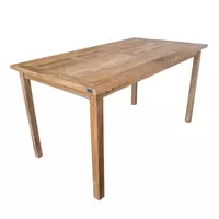 Lesli Living Tuintafel teak Milton rechthoek 144x80cm