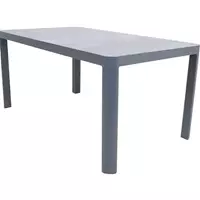 Lesli Living Dining Tuintafel Castilla 2.0 Negro 160x90cm