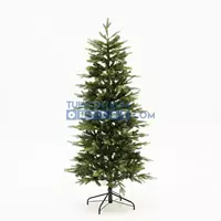 Everlands Kunstkerstboom Grandis slim fir h180 cm groen