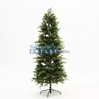 Everlands Kunstkerstboom Grandis slim fir h210 cm groen