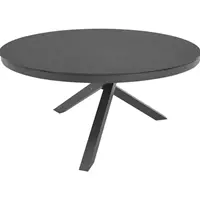 Lesli Living Dining Tuinafel Rond Mojito Ceramic Negro Ã150cm