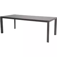 Lesli Living Dining Tuintafel Mojito Ceramic Negro 220x100cm