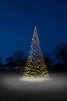 Fairybell licht kerstboom 800cm, 1500 LED warmwit, zonder mast