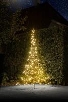 Fairybell Weihnachtsbaum mit Mast, 240 LEDs 200cm