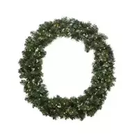 Kaemingk - Imperial Kranz grün 40 led ø 50 cm Weihnachtsdeko