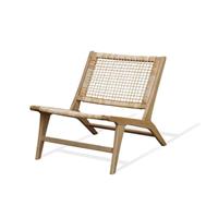 Central Park loungestoel riet 83x65x76cm