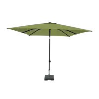 Madison Parasol Corsica Push-up Rechthoek 200x250cm - Sage Groen